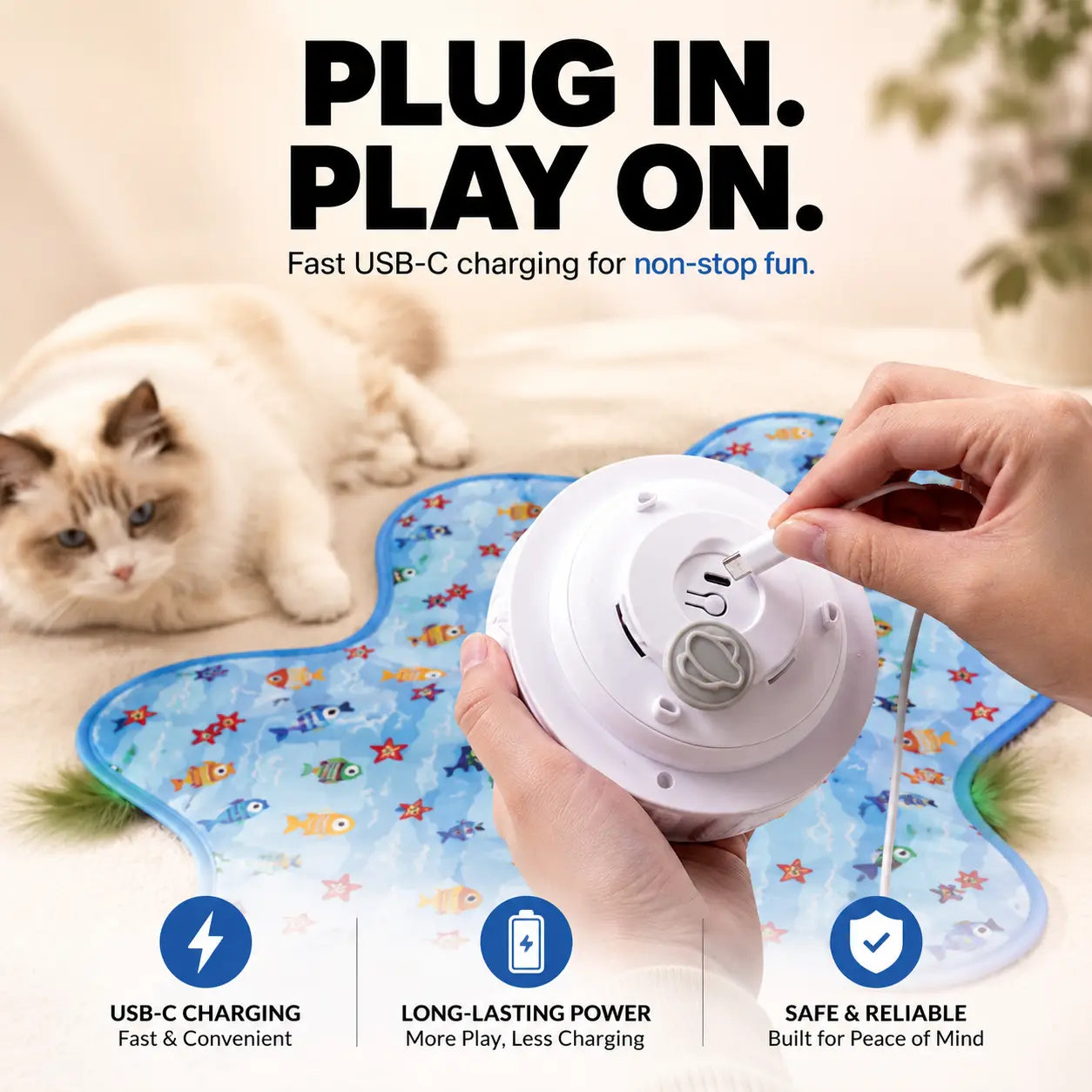 bionic simulation cat toy