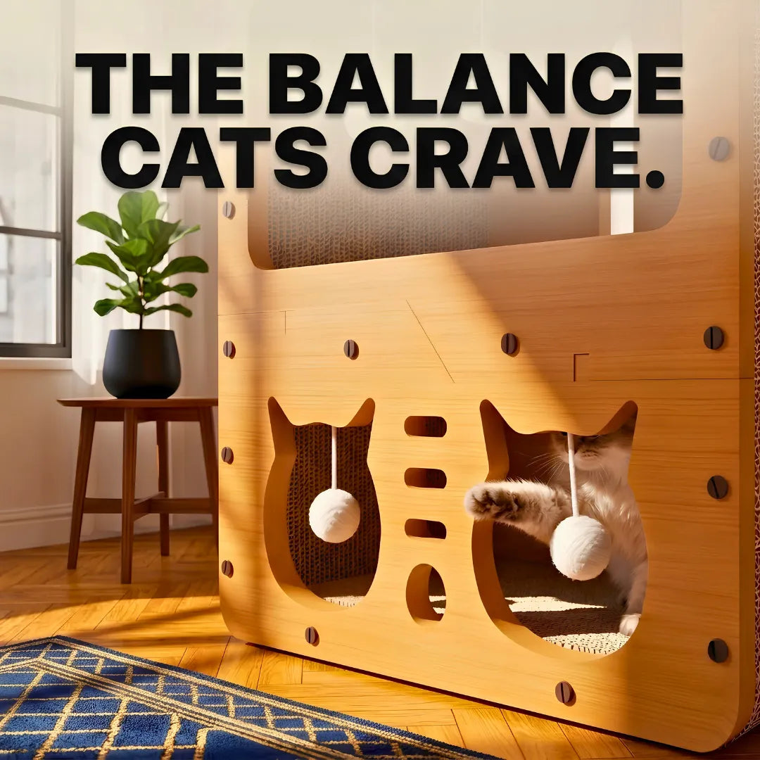  House Multifunctional Corrugated Paper Cat