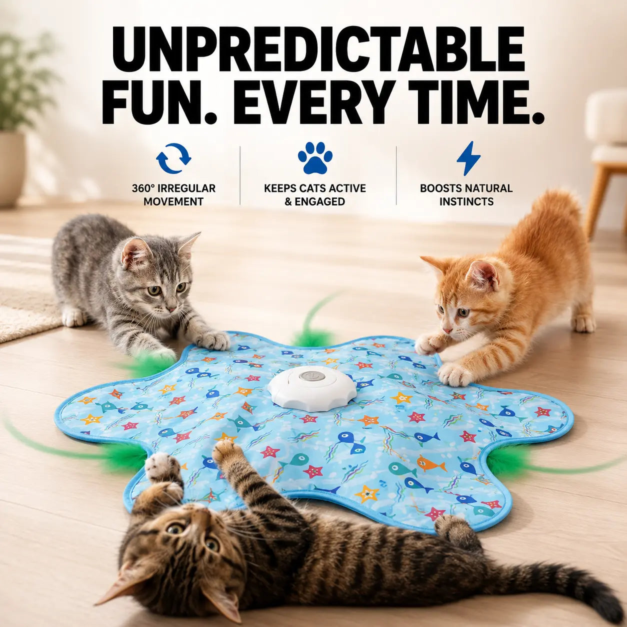 interactive cat toys for indoor cats