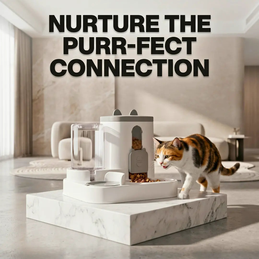 siphon principle pet feeder premium