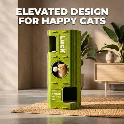 vertical Felt Cat Tree